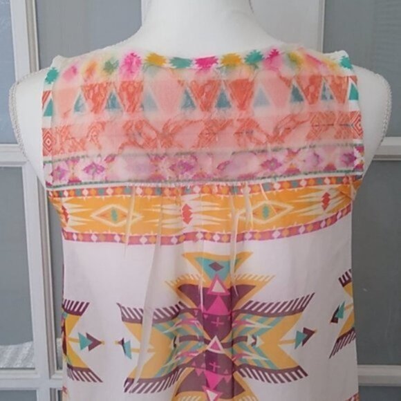 NWOT Oatt USA Layered Tiered Tank Top - Picture 7 of 13